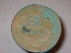 1912-1918 mark showing the simplified teens-era style