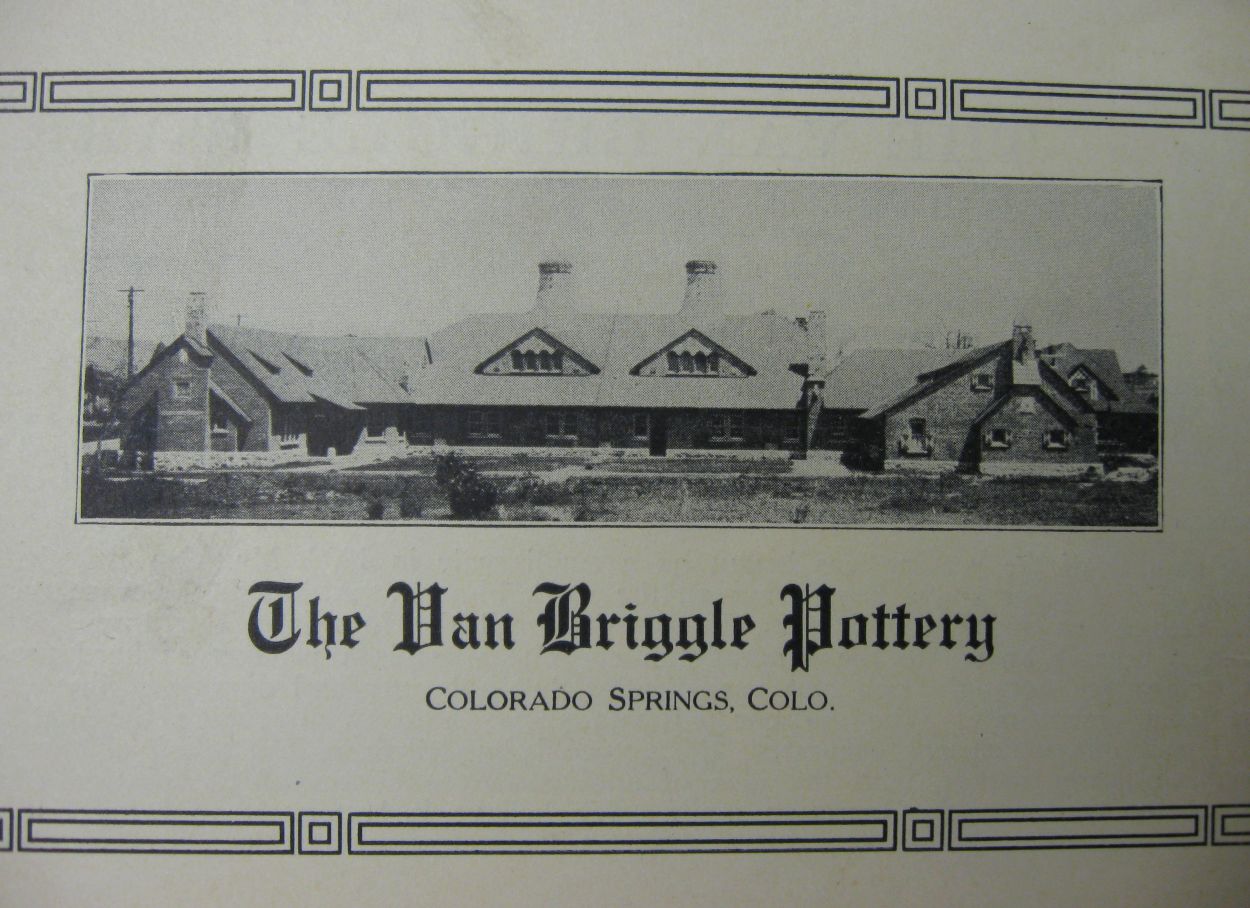 A 1908 Van Briggle Pottery sales catalog, an example of the printed references collectors rely on