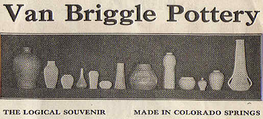 Van Briggle ad from 1915