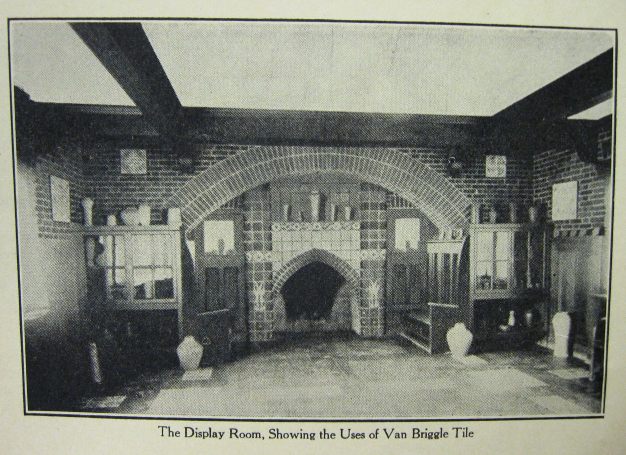 Pottery sales room at the Memorial Plant