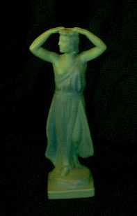 Van Briggle Greek Goddess sculpture by Nellie Walker